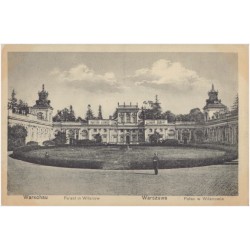 Warschau. Palast in Wilanow. Warszawa. Pałac w Wilanowie