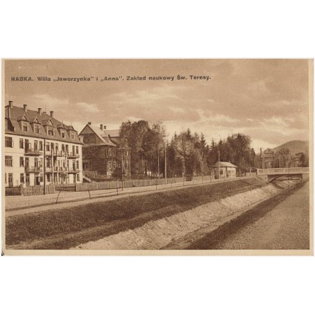 Rabka. Willa "Jaworzynka" i "Anna". Zakład naukowy Św. Teresy