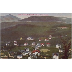 Ober-Krummhübel mit der Schneekoppe