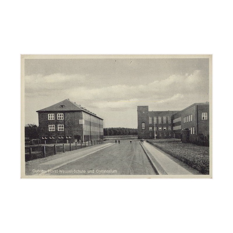 Guhrau. Horst-Wessel-Schule und Gymnasium