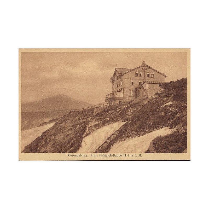 Riesengebirge. Prinz Heinrich-Baude 1410 m ü. M