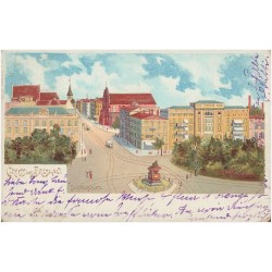 Gruss aus Breslau. Tauentzienplatz