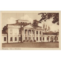 Warszawa. Pałac w Belwederze