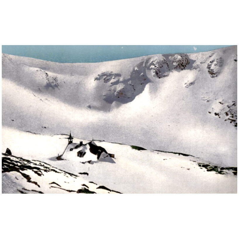 Riesengebirge im Winter. Kleiner Teich, 1183 m ü. M.