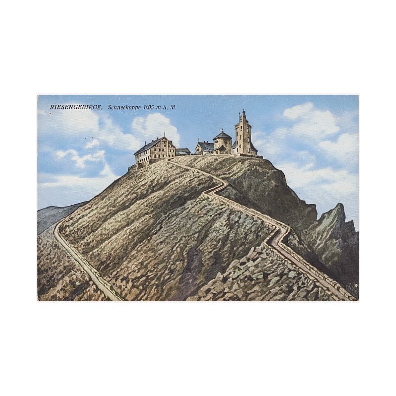 Riesengebirge. Schneekoppe 1605 m ü. M
