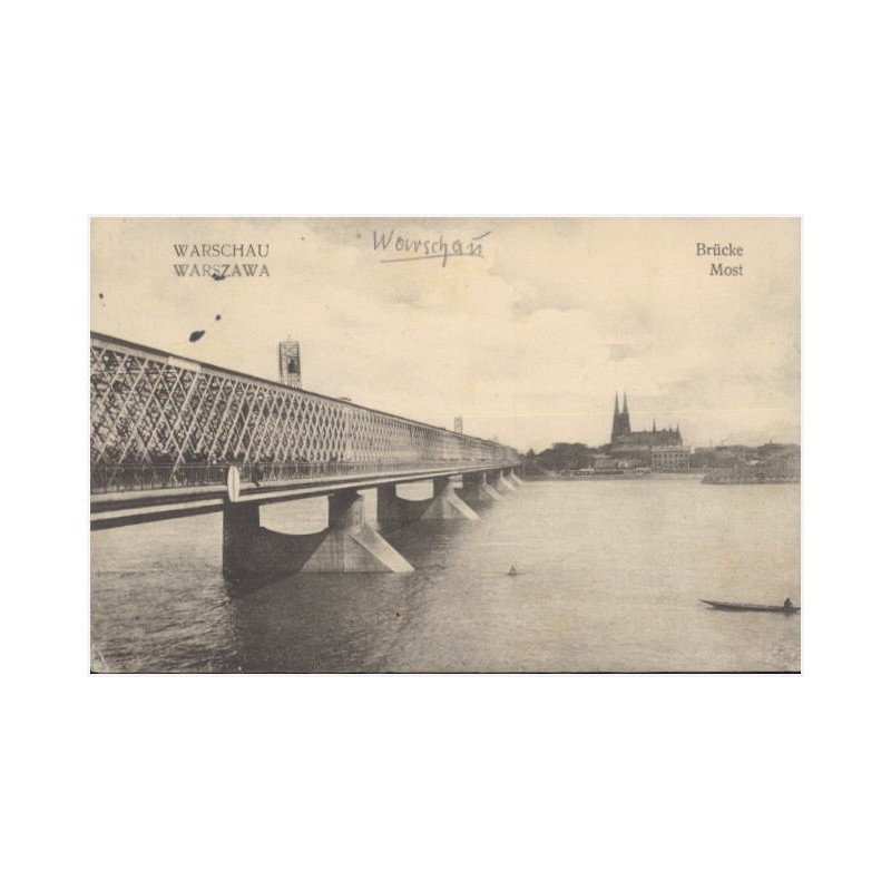 Warschau. Brücke. Warszawa. Most