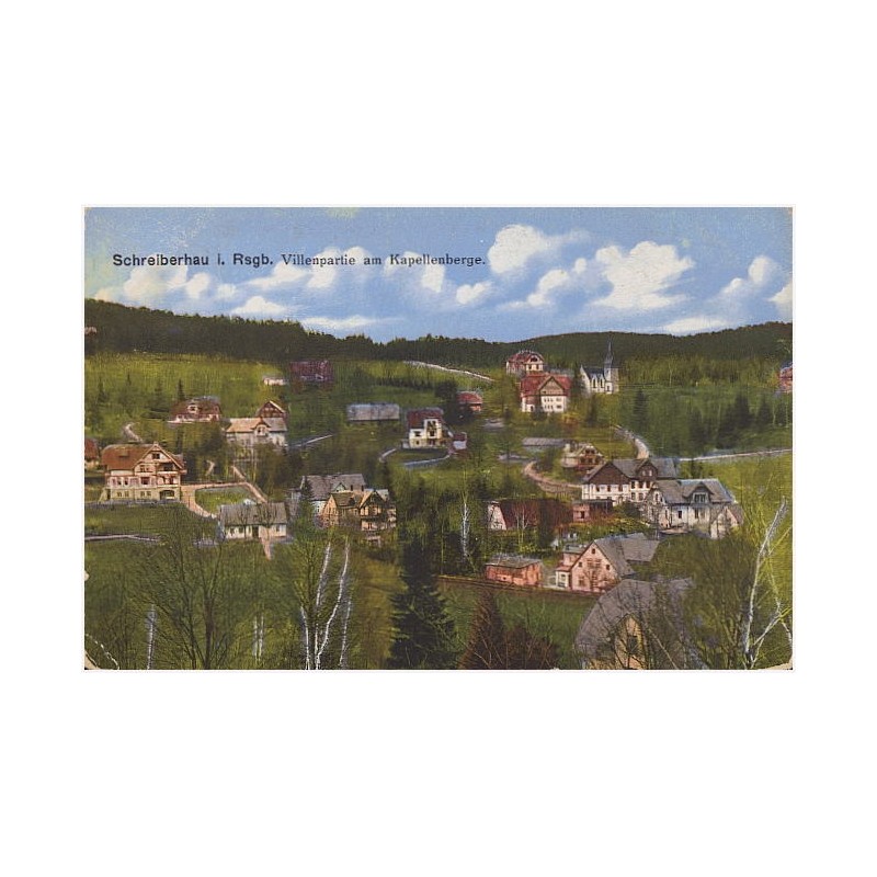 Schreiberhau i. Rsgb. Villenpartie am Kapellenberge
