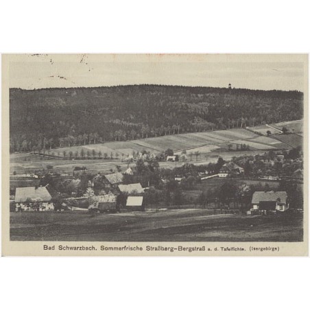 Bad Schwarzbach. Sommerfrische Straßberg-Bergstraß a.d. Tafelfichte. (Isergebirge)