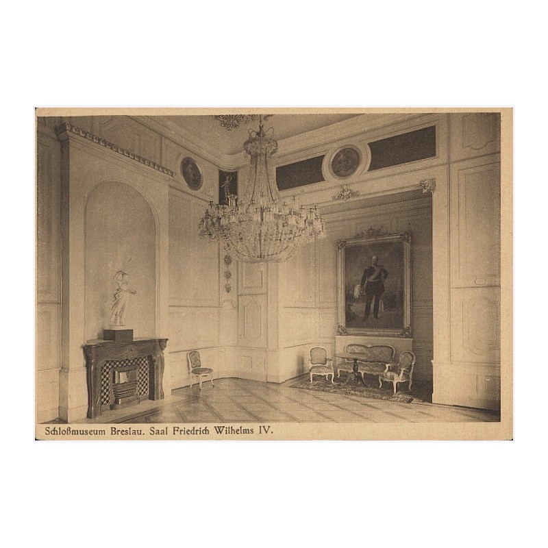 Schloßmuseum Breslau. Saal Friedrich Wilhelms IV