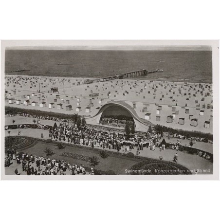 Swinemünde Konzertgarten und Strand
