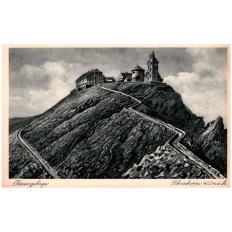 Riesengebirge. Schneekoppe 1605 m ü. M.
