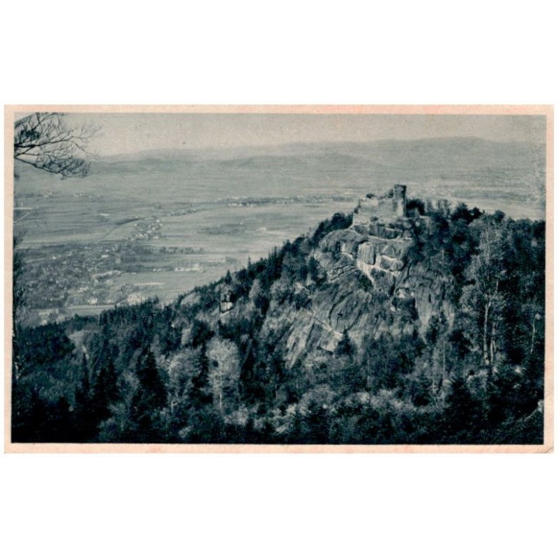 Schlesische Gebirgsbilder. Riesengebirge. Burg Kynast, 657 m ü. M.