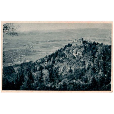 Schlesische Gebirgsbilder. Riesengebirge. Burg Kynast, 657 m ü. M.