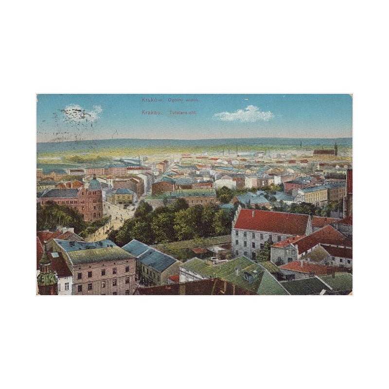 Kraków. Ogólny widok. Krakau. Totalansicht