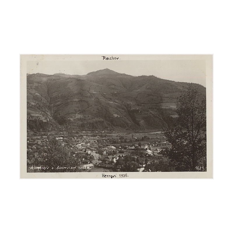 Rachov s Šojmulem 1228 m. 1623