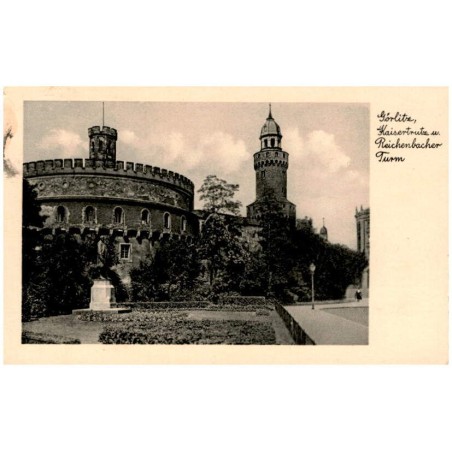 Görlitz, Kaisertrutz m. Reichenbacher Turm