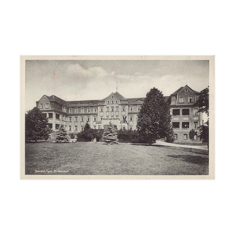 Sanatorium Birkenhof. Sanatorium Birkenhof bei Greiffenberg i. Isergebirge