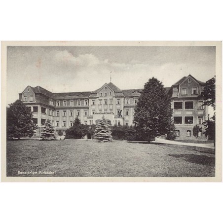 Sanatorium Birkenhof. Sanatorium Birkenhof bei Greiffenberg i. Isergebirge