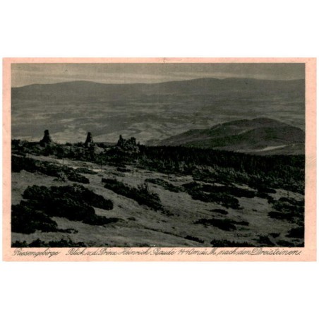Riesengebirge. Blick v. d. Prinz Heinrich Baude 1440 m ü. M. nach den Dreisteinen.