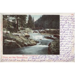 Gruss aus dem Riesengebirge. Der Weisswassergrund