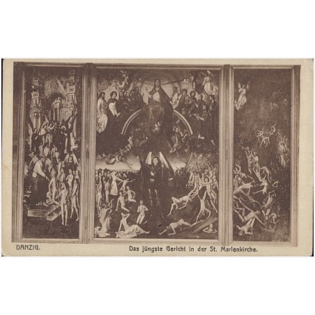 Danzig. Das jüngste Gericht in der St. Marienkirche