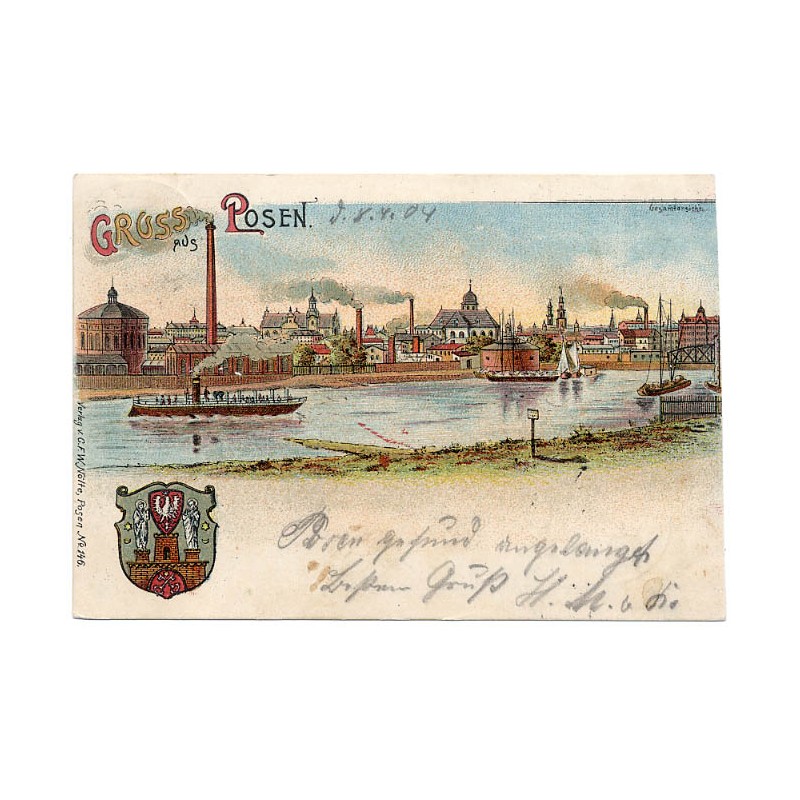 Gruss aus Posen. Gesamtansicht