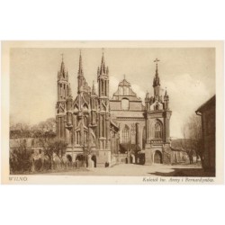 Wilno. Kościół św. Anny i Bernardynów.