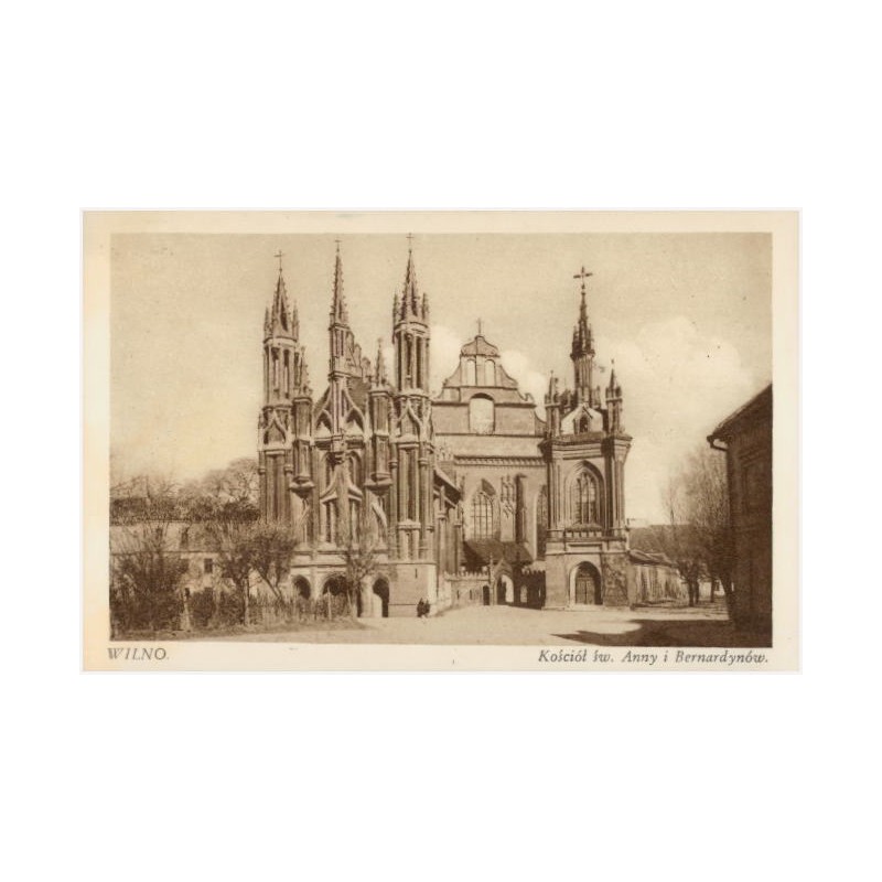 Wilno. Kościół św. Anny i Bernardynów.