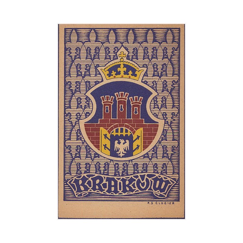 Kraków R. S. Glogier. [Herb miasta]