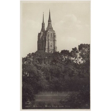 Breslau - Blick nach dem Dom
