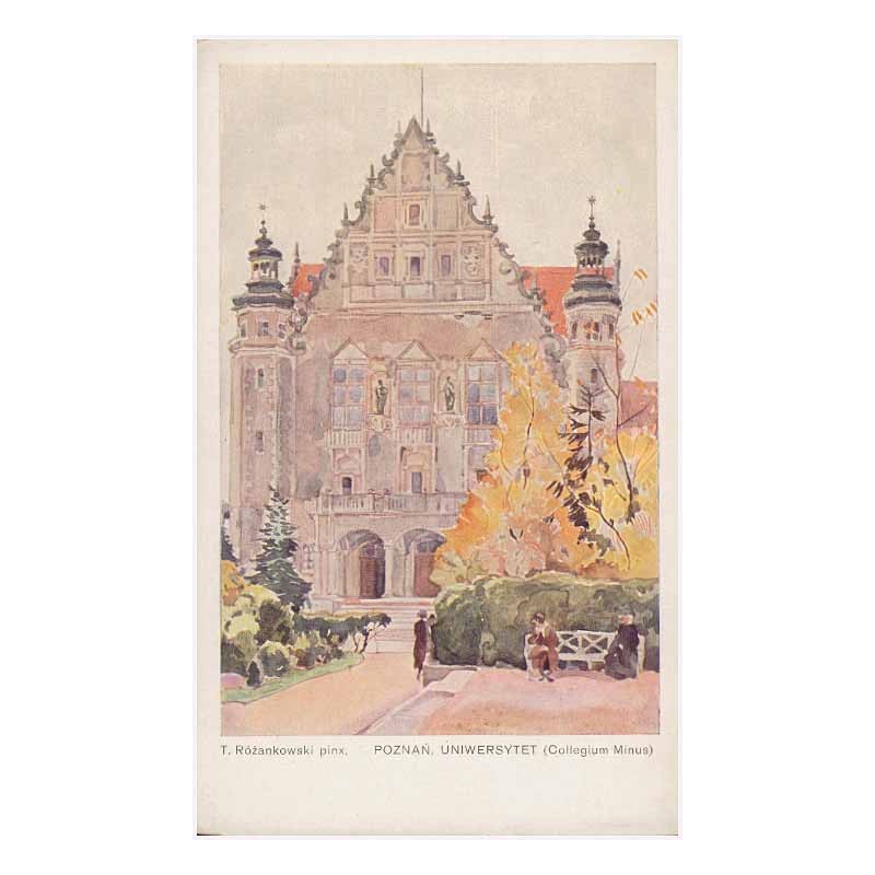 Poznań, Uniwersytet (Collegium Minus). T. Różankowski pinx