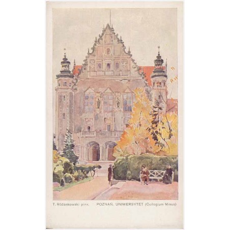 Poznań, Uniwersytet (Collegium Minus). T. Różankowski pinx