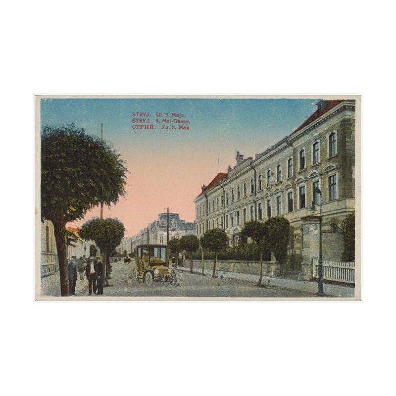 Stryj. Ul. 3. Maja. Stryj. 3. Mai-Gasse. Strij. Ul. 3. Maja