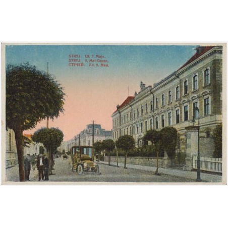 Stryj. Ul. 3. Maja. Stryj. 3. Mai-Gasse. Strij. Ul. 3. Maja
