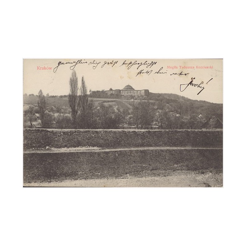 Kraków. Mogiła Tadeusza Kościuszki