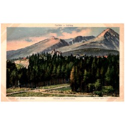 Tatry - Tátra. Čiastka pri Štrbskom plese. Részlet a czorbai-iónál. Partie beim Csorber-See