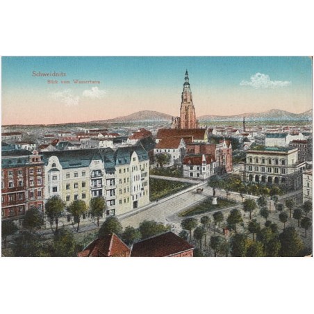 Schweidnitz. Blick vom Wasserturm