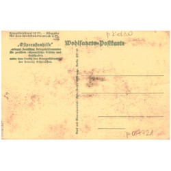 Drahtverhaue vor Borkowo von unseren Truppenbesetzt / Rewers: "Ostrpreußenhilfe" [...]