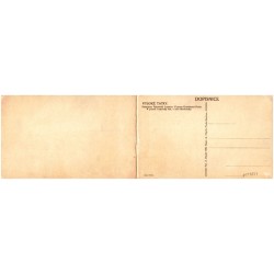 Vysoké Tatry. Panorama Tatranské Lomnice. V pravo Grandhotel Praha. V pozadi Lomnický štít, v levo Slavkovský.