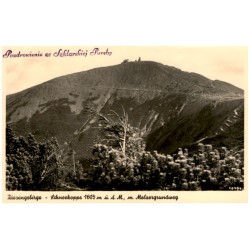 Riesengebirge - Schneekoppe 1605 m ü. d. M., Melzergrundweg 48734 Pozdrowienie ze Szklarskiej Poręby