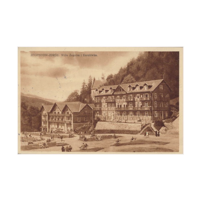 Żegiestów-Zdrój. Wille Żegotka i Karolówka