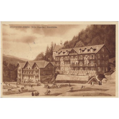 Żegiestów-Zdrój. Wille Żegotka i Karolówka