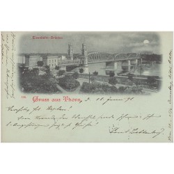 116. Gruss aus Thorn. Eisenbahn-Brücke