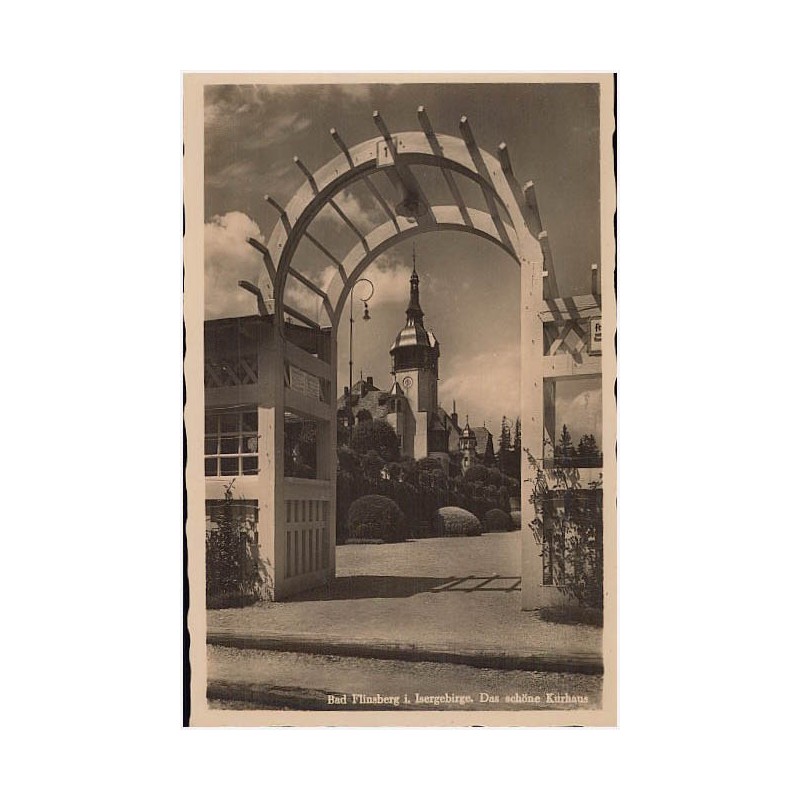 Bad Flinsberg i. Isergebirge. Das schöne Kurhaus