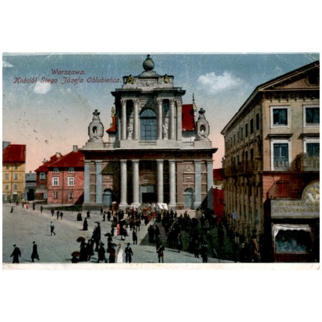 Warszawa. Kościół Śtego Józefa Oblubieńca.