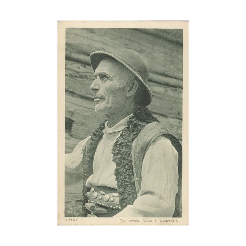 Tatry. Typ górala (Baca J. Bustrycki)