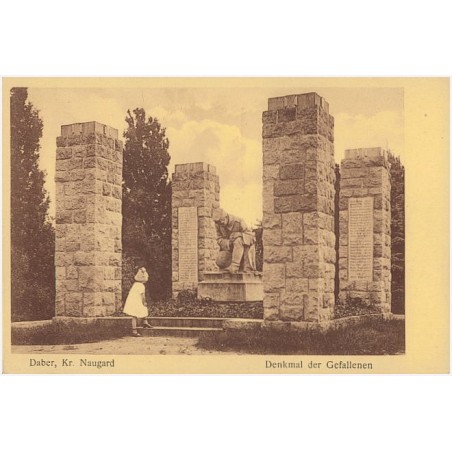 Daber, Kr. Naugard. Denkmal der Gefallenen
