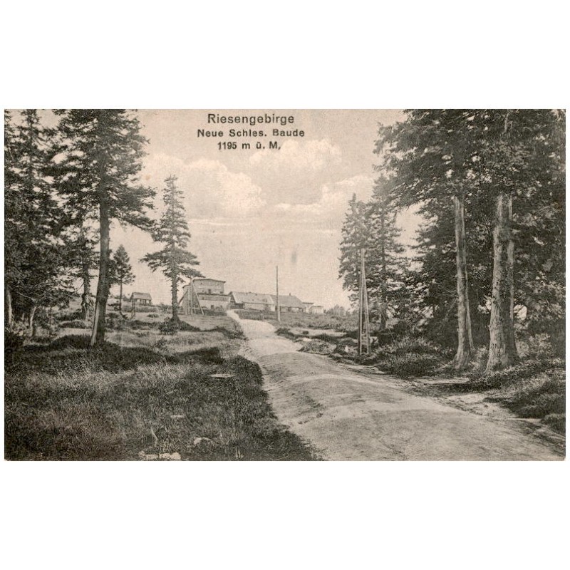 Riesengebirge. Neue Schles. Baude 1195 m ü. M.