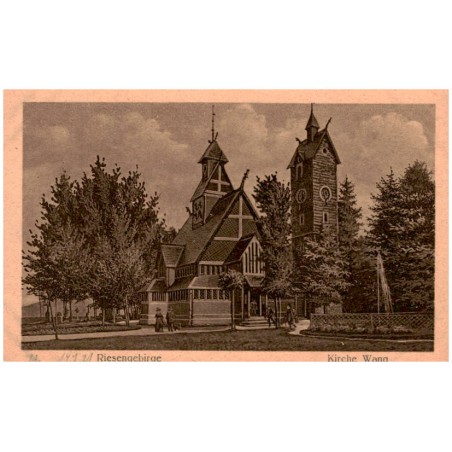 Riesengebirge. Kirche Wang