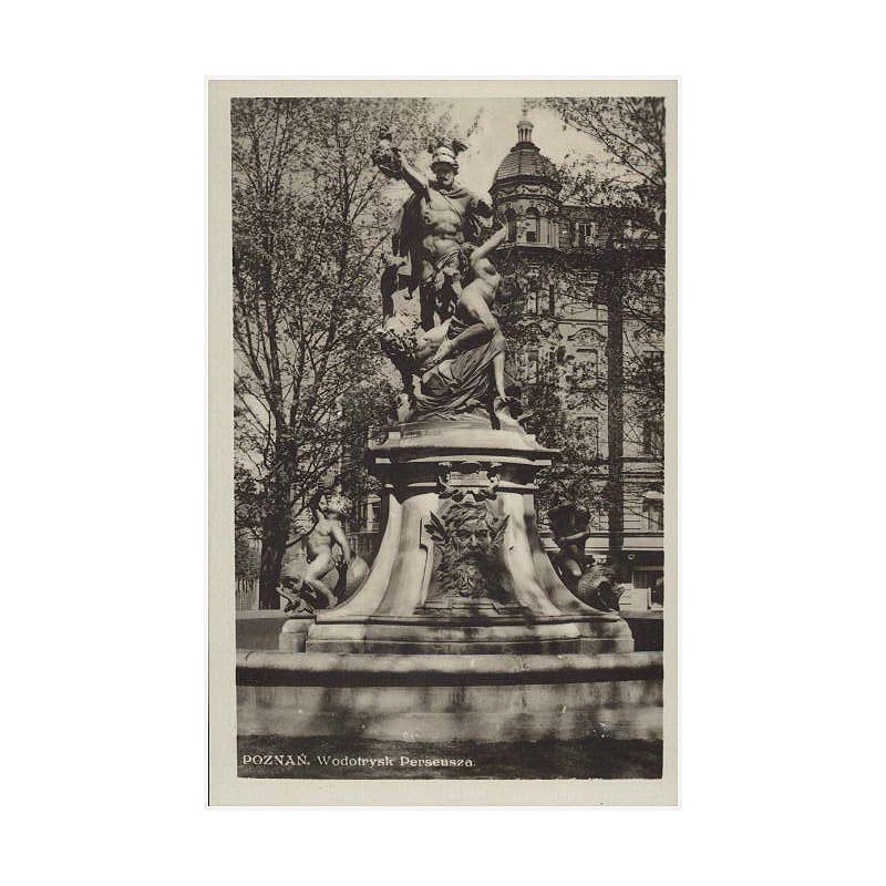 Poznań. Wodotrysk Perseusza